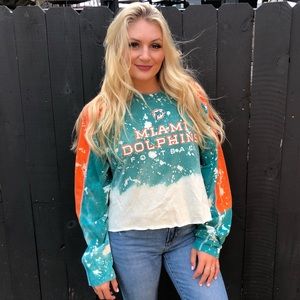 Miami dolphins football long sleeve